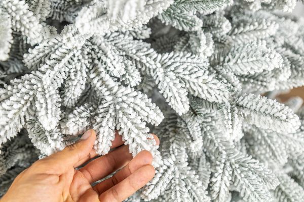 Альпійська засніжена лита 2,5 м преміум ялинка